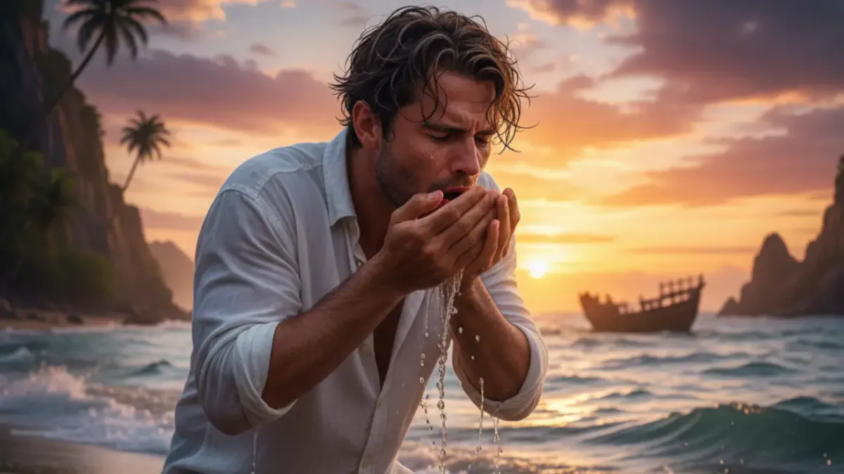 Por qué no debo beber agua de mar: riesgos y alternativas seguras