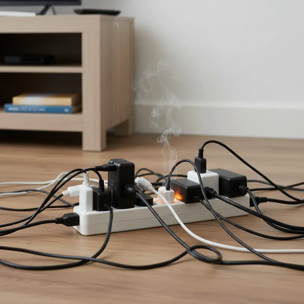 El peligro oculto: ¿Tu regleta es una bomba de tiempo?