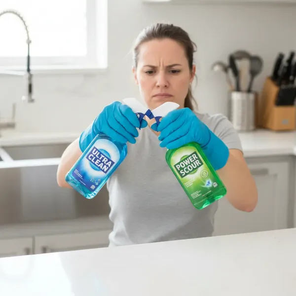 ¿Mezclar limpiadores? Lo que nadie te contó sobre ese hábito